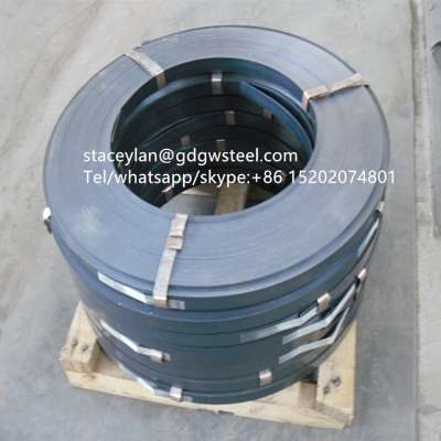 High tensile blue steel packing strips steel strapping coils