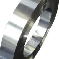 Hardened and tempered steel strip for hand tool